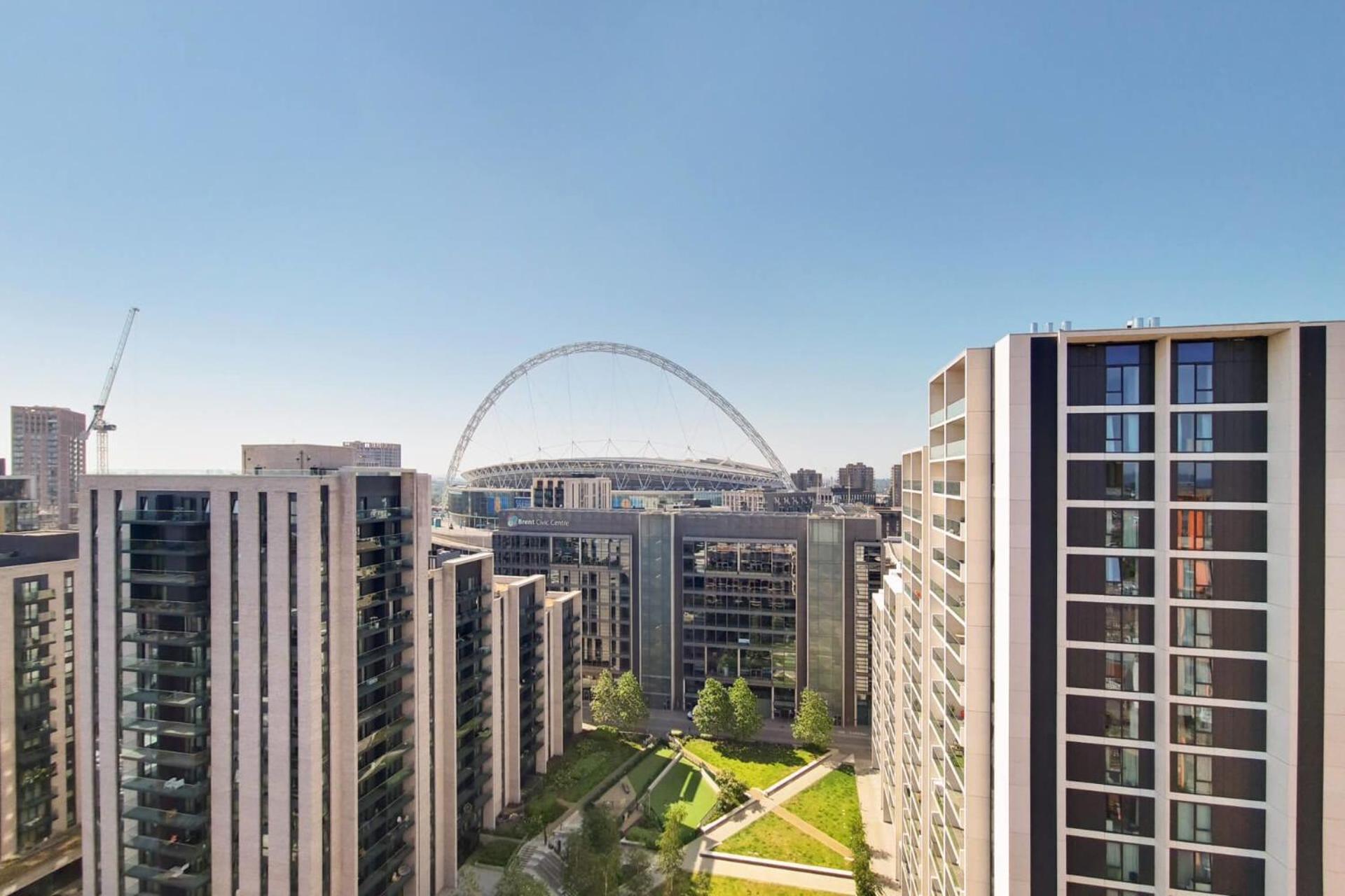 Botanical-Inspired Apartments At Repton Gardens Right In The Heart Of Wembley Park 伦敦 外观 照片